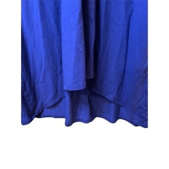 Chico's Women's Size 1 Small Purple Sleeveless Knot Front Midi Dress Assymetric - Picture 5 of 7